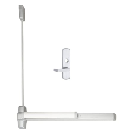 Von Duprin Grade 1 Surface Vertical Rod Exit Bar, Wide Stile Pushpad, 36-in Panic Device, 84-in Door Height, Cl 9927L-06 3 26D LHR LBR
